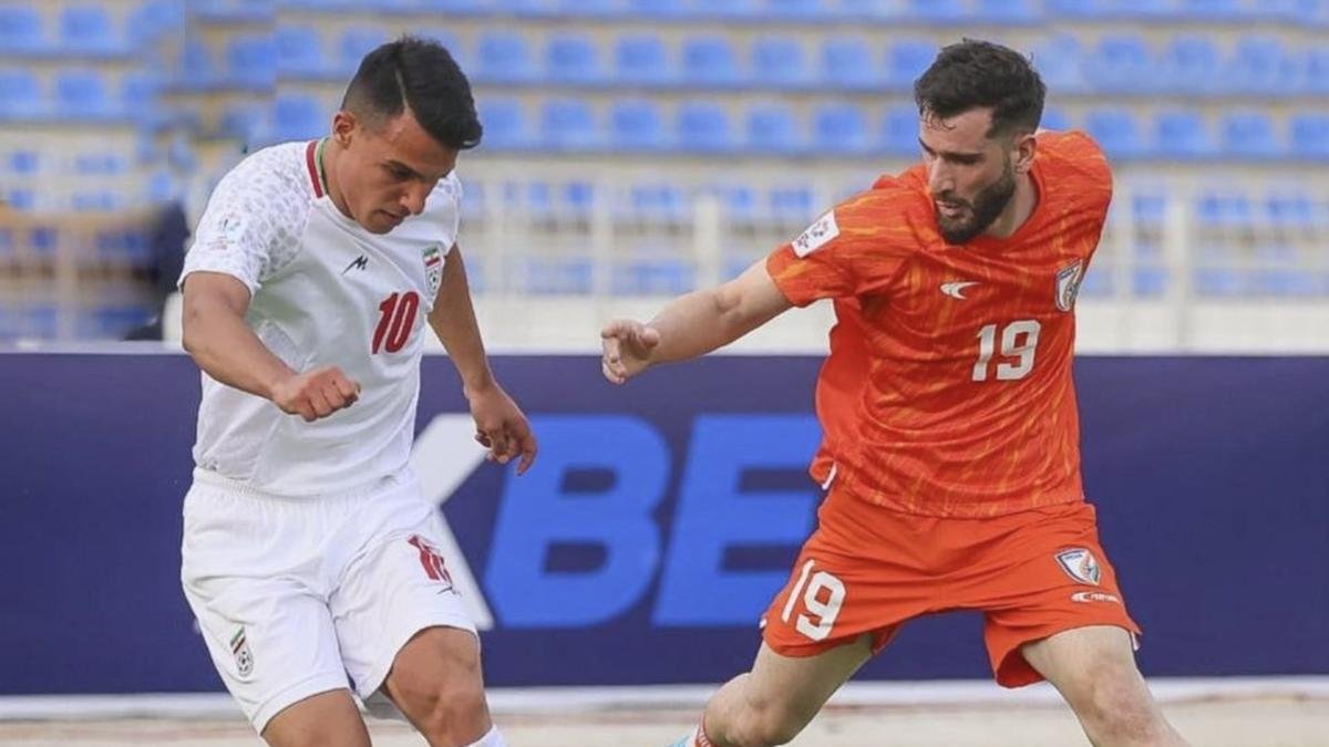 India’s Gritty Performance Ends in 0-3 Loss to Iran in CAFA Nations Cup