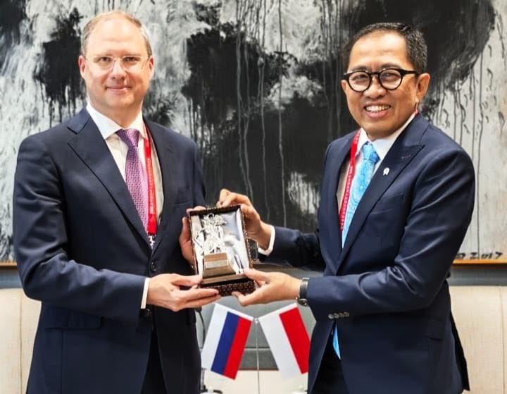 indonesia and russia to explore shipbuilding industry cooperation at brics forum meeting