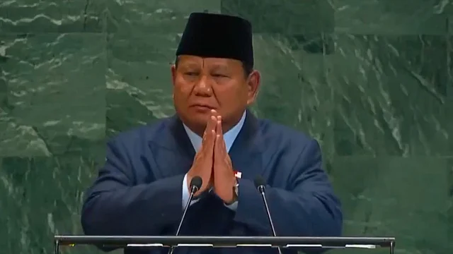 indonesias president prabowo subianto extends sanskrit greetings at un general assembly