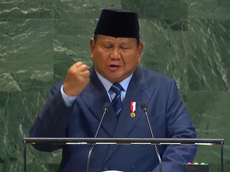 indonesias president prabowo subianto includes sanskrit greetings in his speech at the united nations