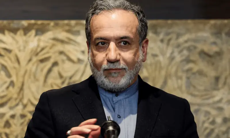 irans araqchi stresses diplomatic solution amid nuclear dispute with the west