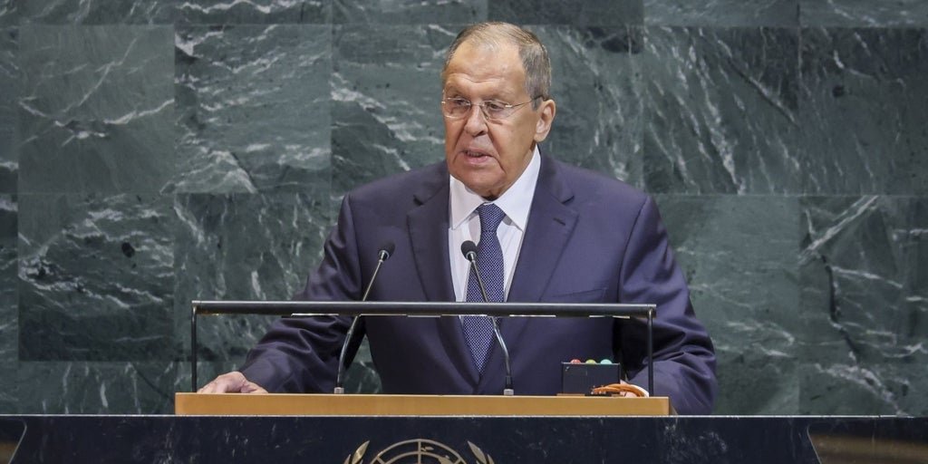 Lavrov warns NATO in his speech at the UN: ‘Any aggression will be met with a response’
