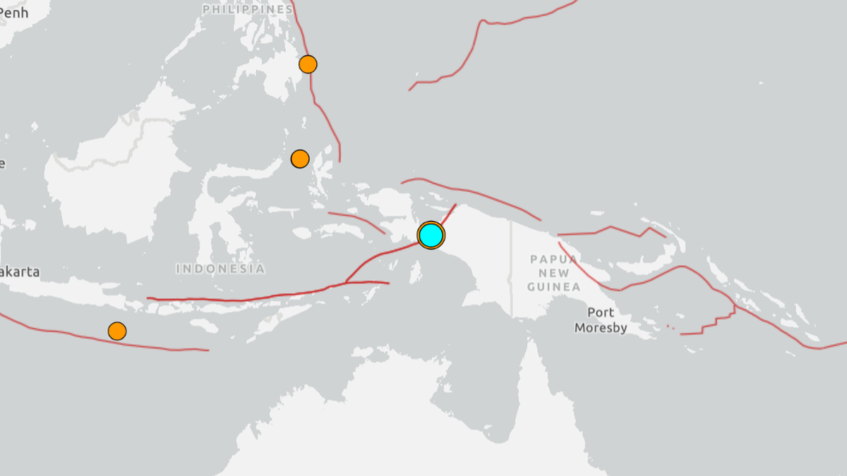 magnitude 6.1 earthquake rattles papua region in indonesia