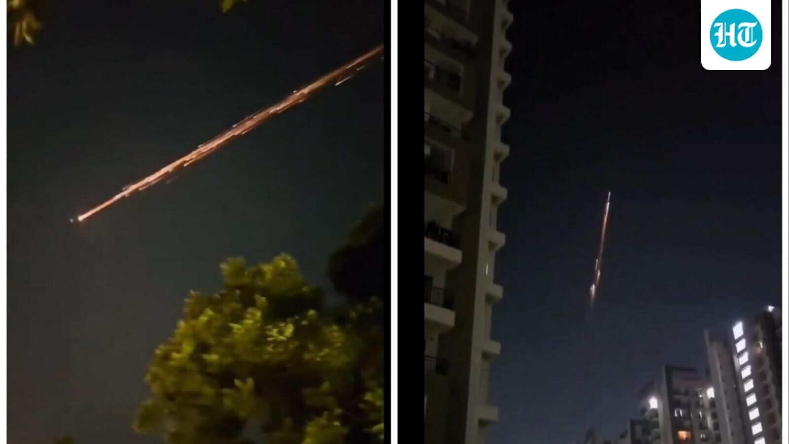 mysterious lights in delhi skies3a meteor shower or space debris3f