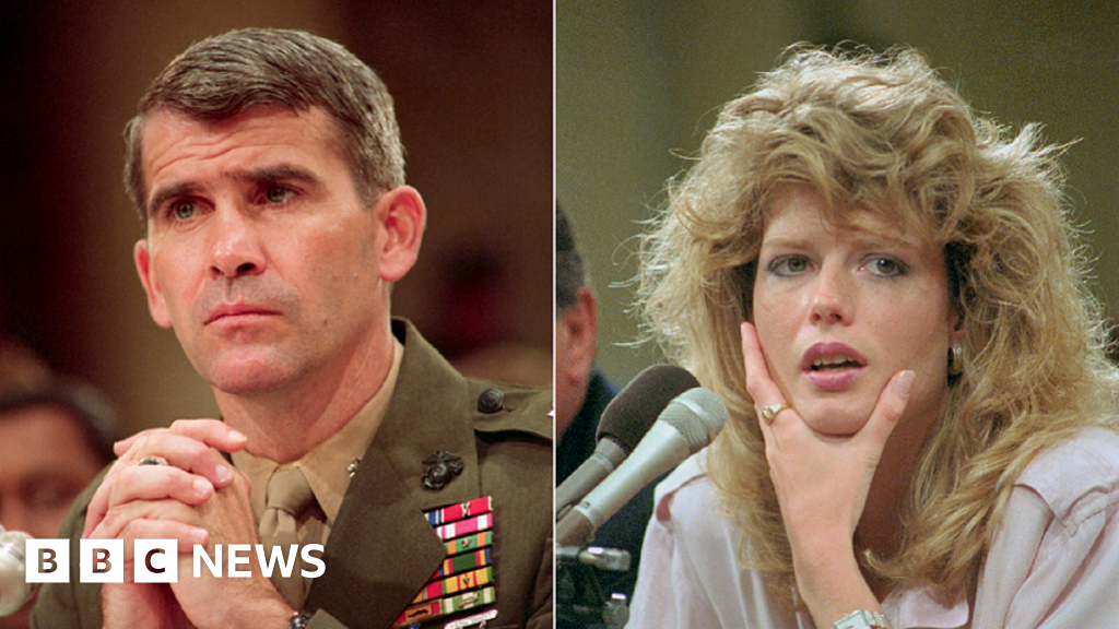 Oliver North and Fawn Hall Tie the Knot After 40 Years