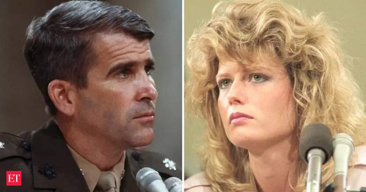Oliver North and Fawn Hall Tie the Knot Four Decades After Iran-Contra Scandal