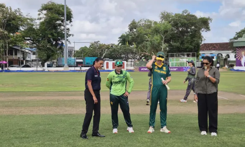 Pakistan Sweeps South Africa Women by 4 Wickets in World Cup Warm-up