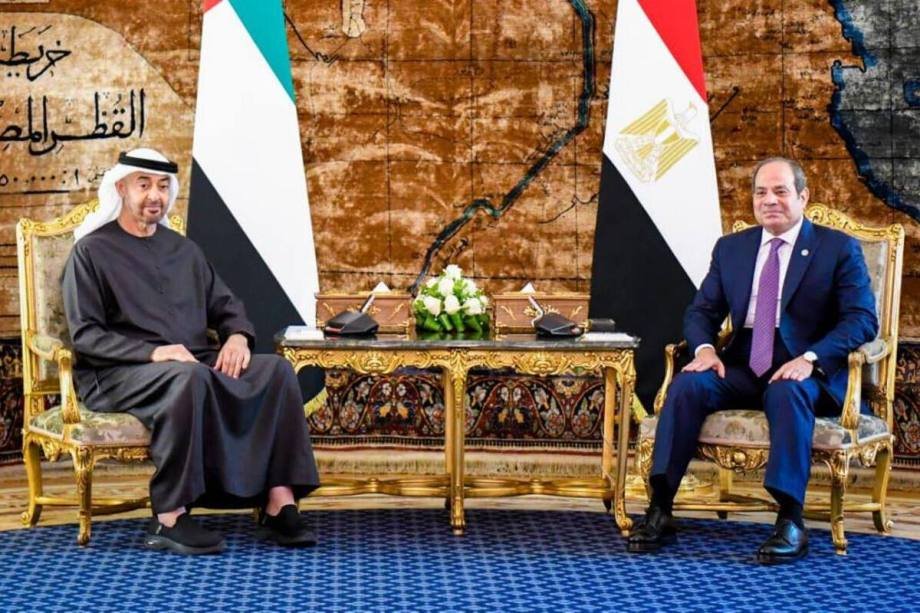 Presidents of Egypt and UAE Discuss Gaza, Express Support for Trump’s Ceasefire Plan