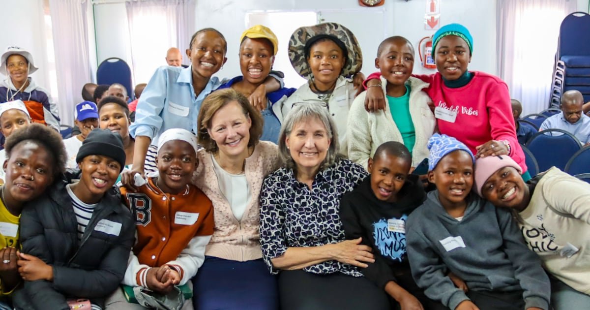 primary general president and sister minister in africa south area2c show love and service