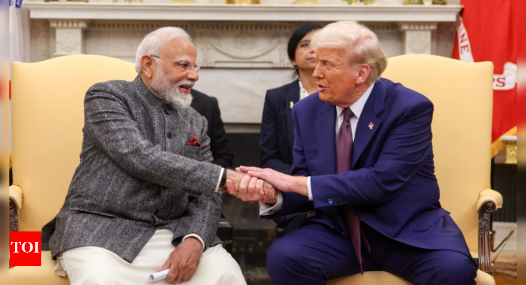 prime minister modi thanks president trump for birthday wishes and commitment to india us ties