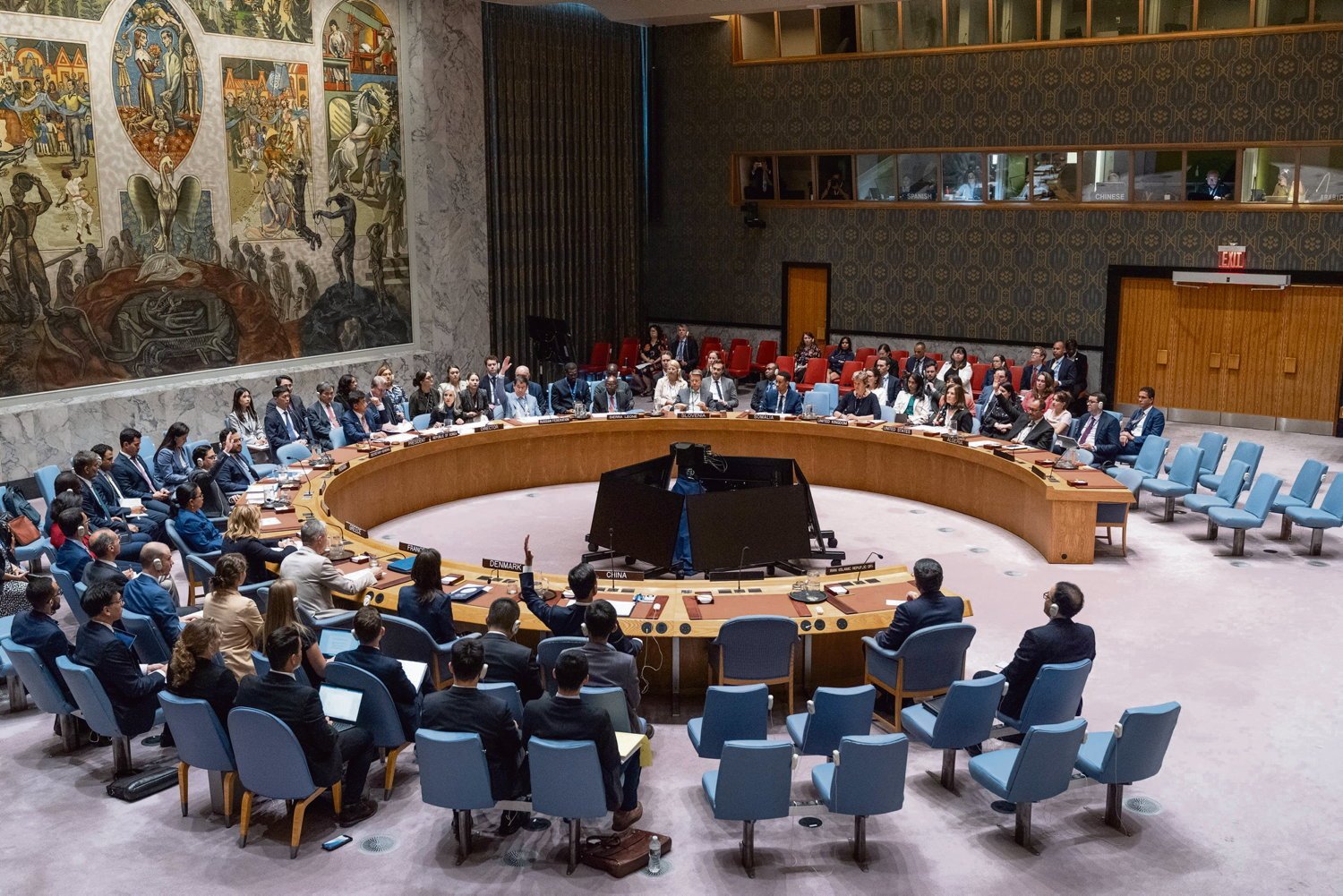 security council meeting on non proliferation