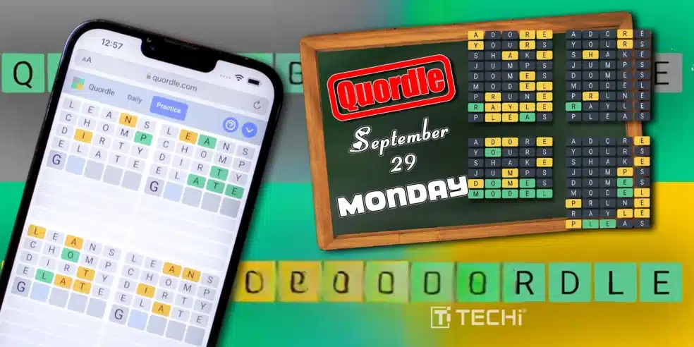 quordle today3a hints2c answers for monday2c september 292c 2025