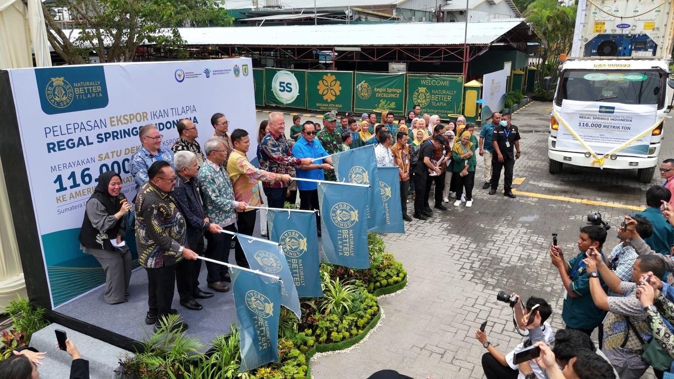 regal springs indonesia celebrates a decade of tilapia export to the us2c europe2c and asia