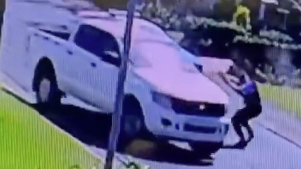 Security Guard Cheats Death in Dramatic Gun Battle – Incredible Footage Captures the Harrowing Incident