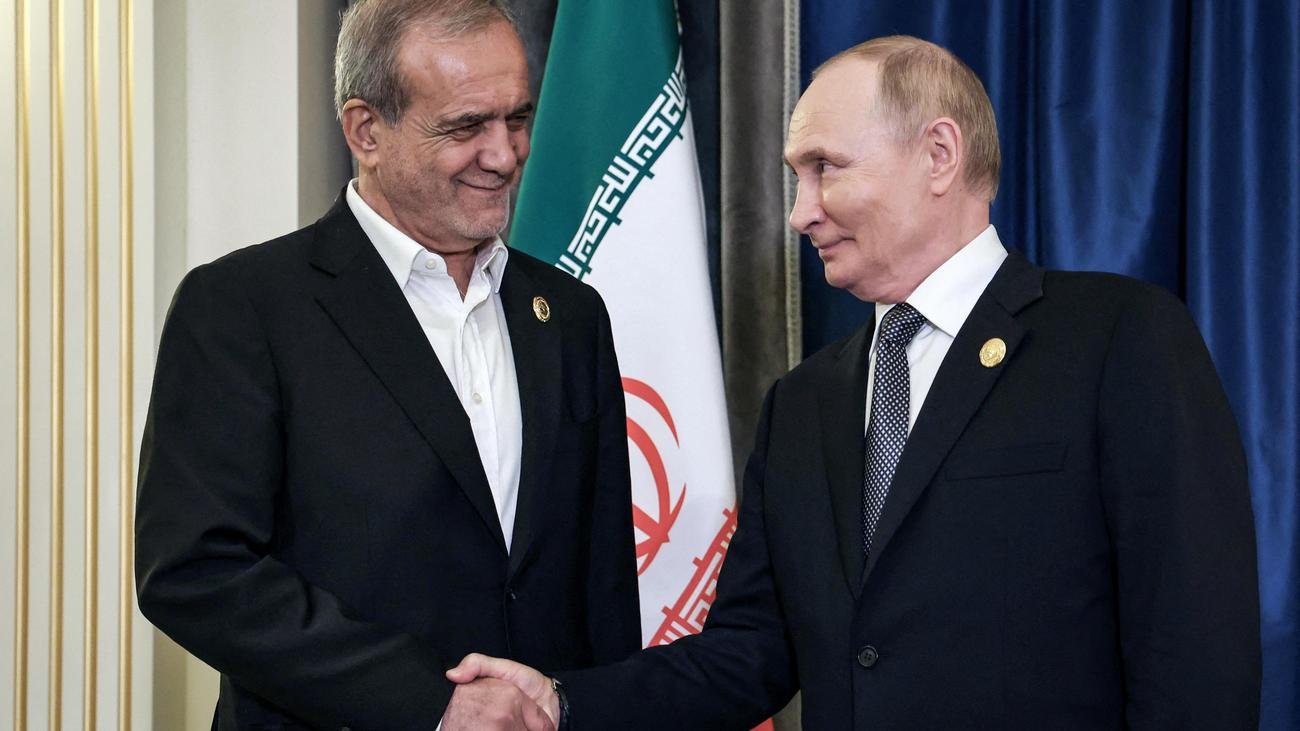 Shanghai Cooperation Organization Summit: Vladimir Putin and Massud Peseschkian discuss Iran’s nuclear program