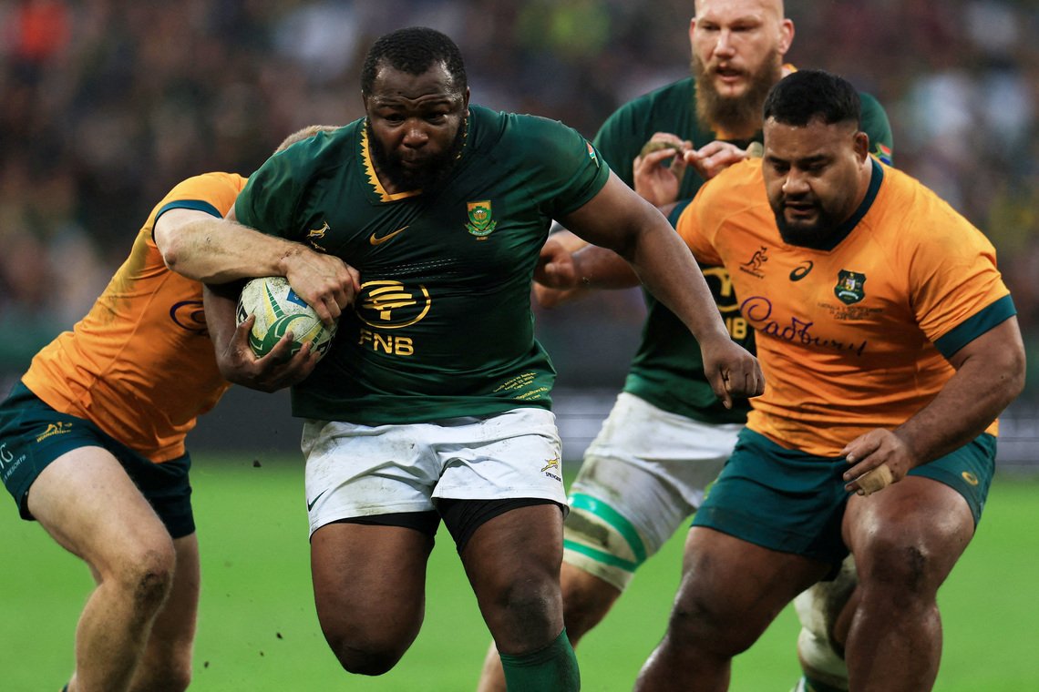 South Africa Makes Only Springboks Change in Starting Side to Face Argentina