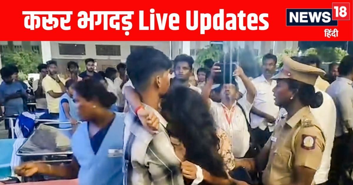 tamil nadu stampede live updates3a actor vijays tvk action in karur stampede2c 38 dead identified