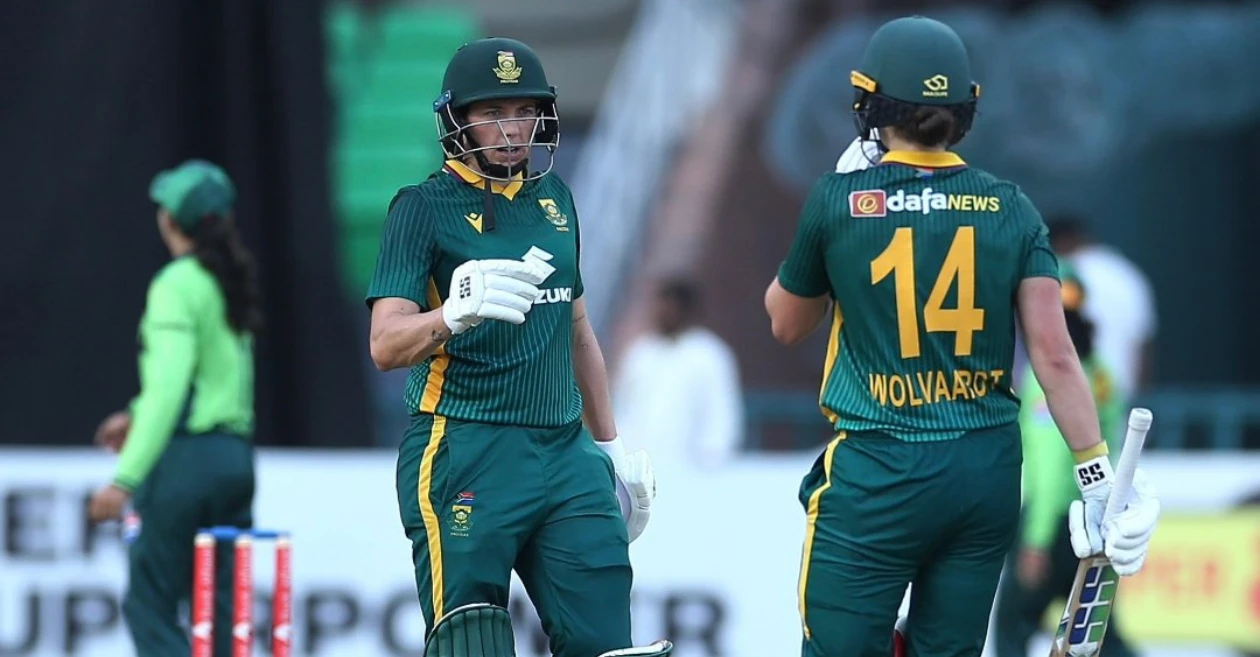 tazmin brits leads south africa to odi series victory against pakistan with record breaking performance