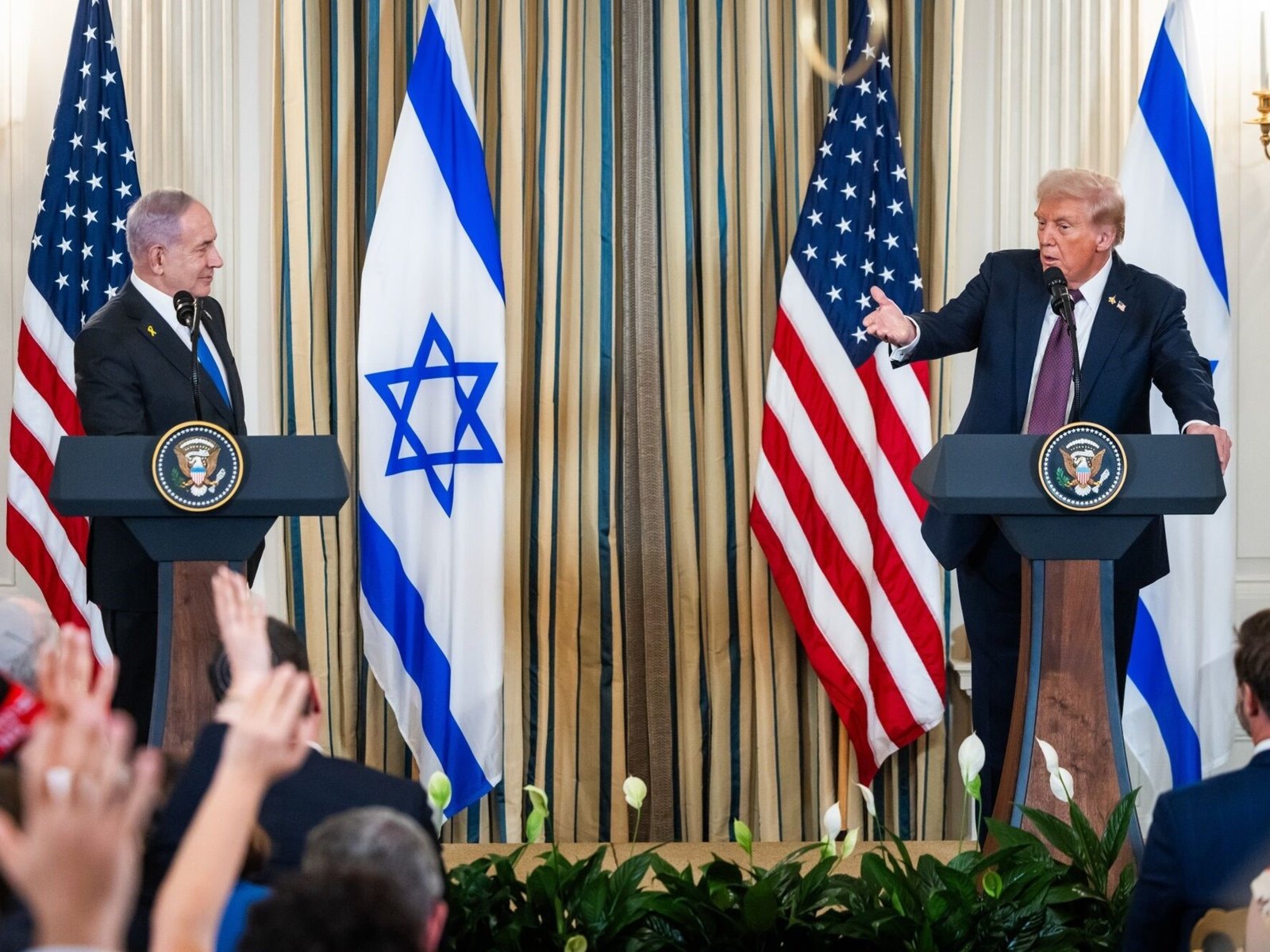 the israel hamas war3a eight arab and islamic countries support donald trumps plan for gaza
