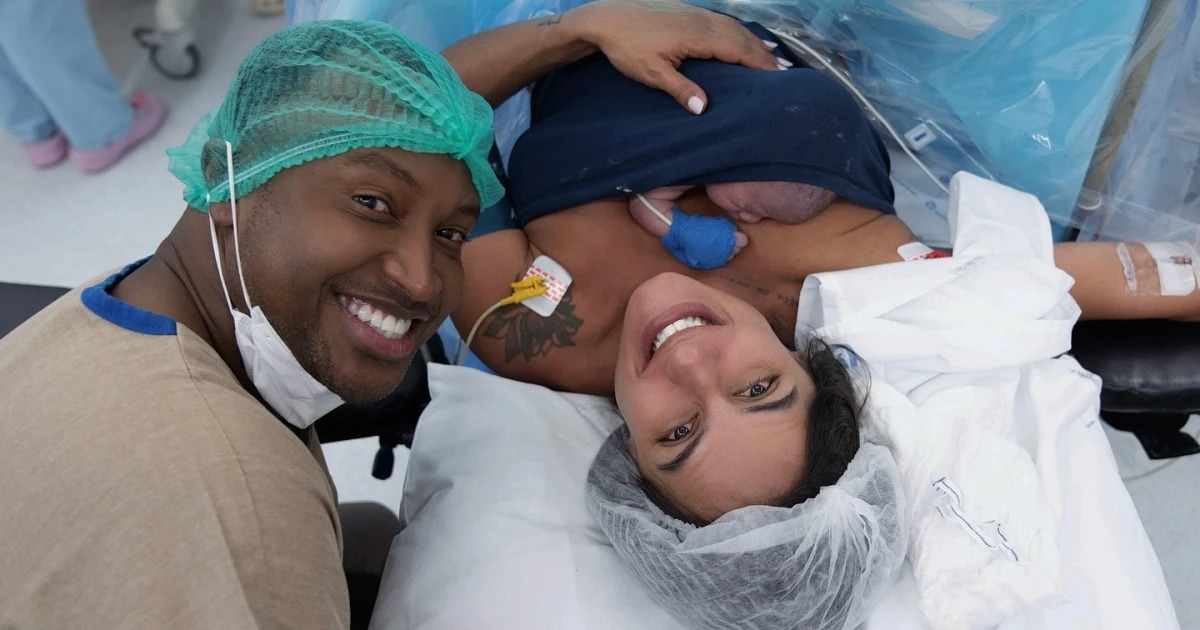 thiaguinho and ex bbb welcome their first child3b see photos