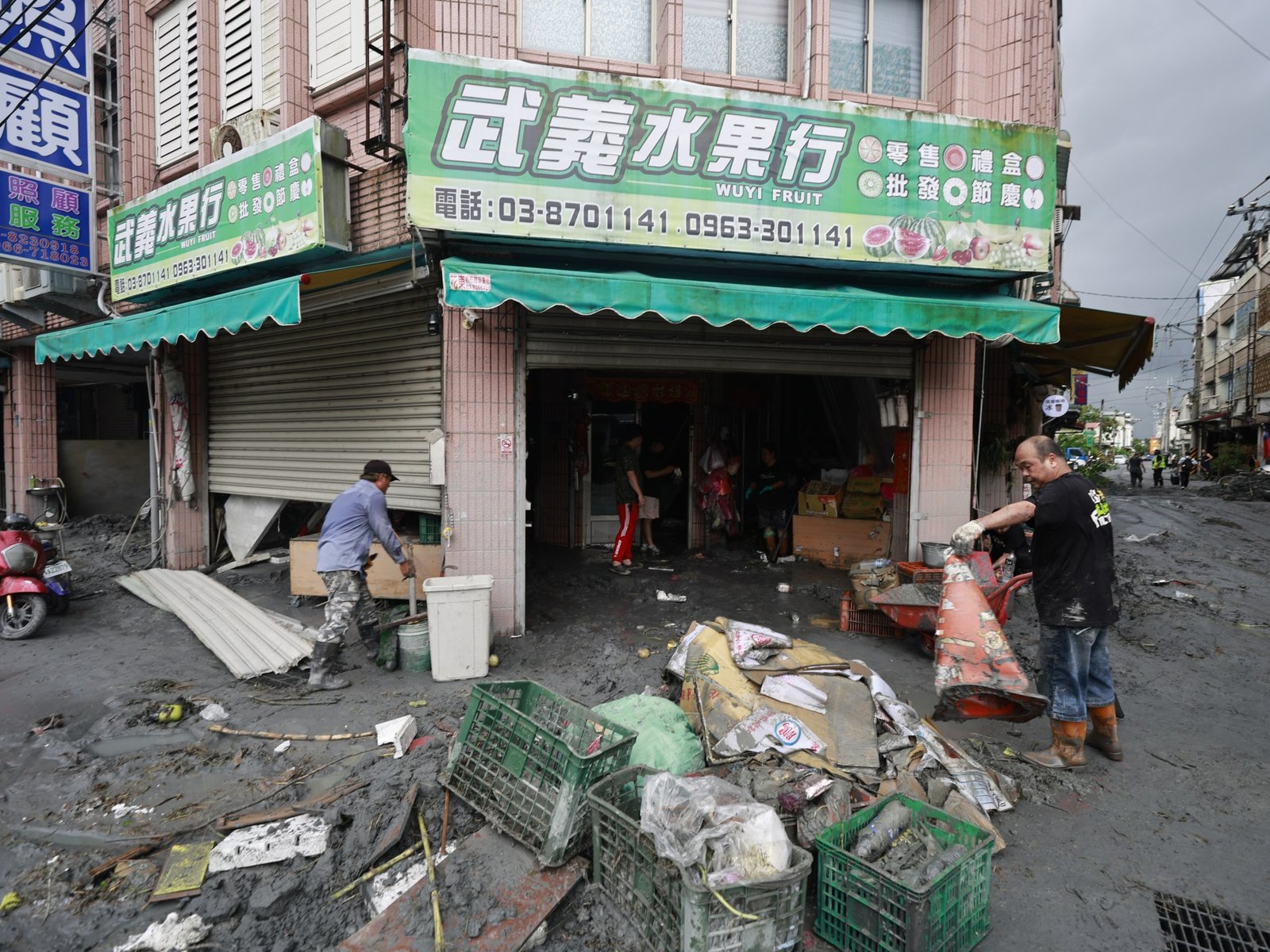 typhoon 22hualongsha22 death toll down to 14 in taiwan3b china begins cleanup
