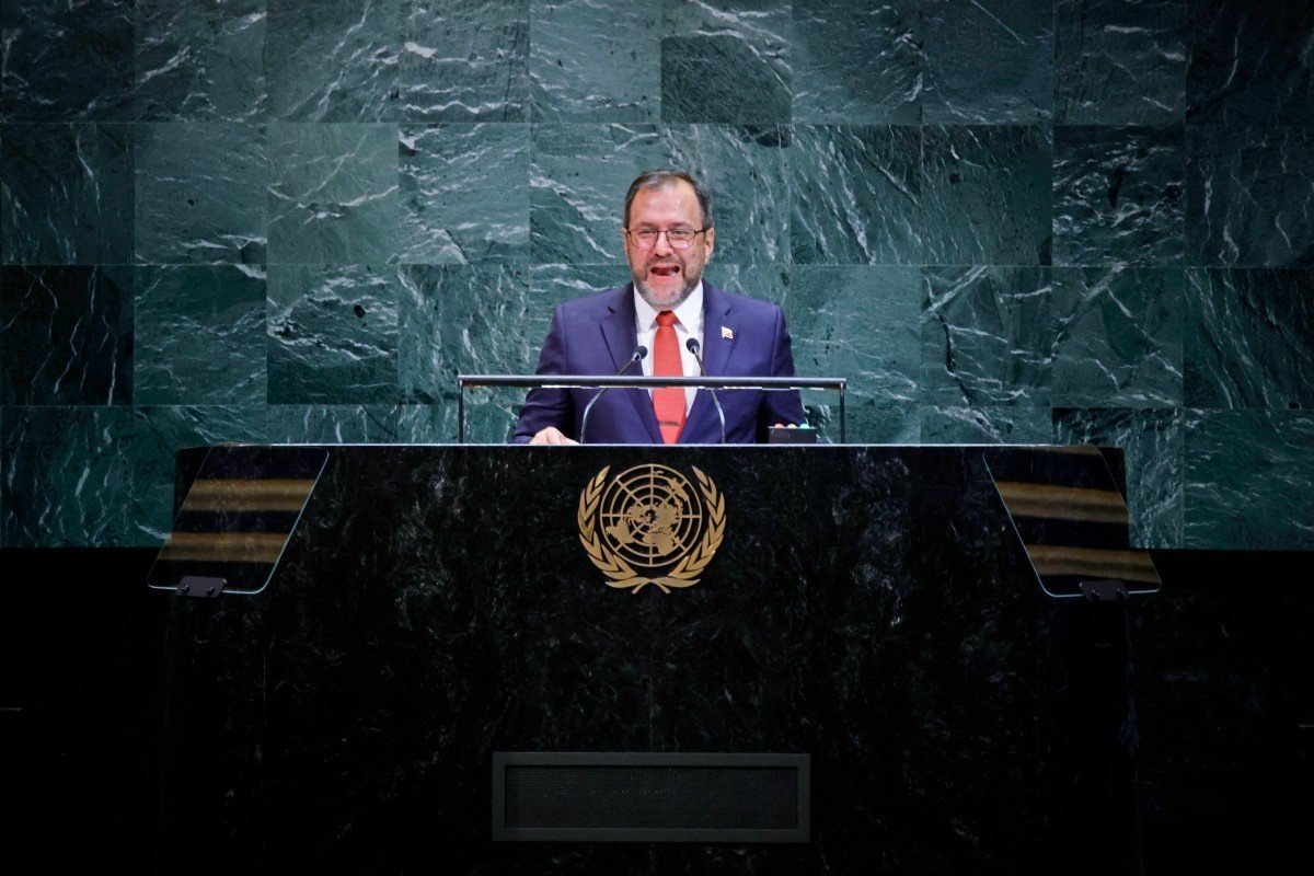 venezuela denounces illegal and immoral military threat by the us in the caribbean at the un