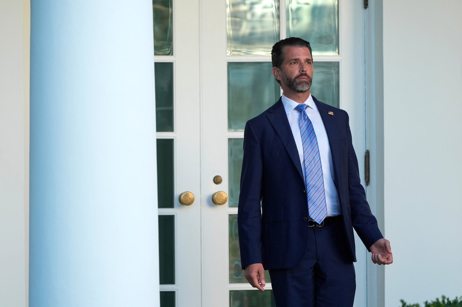 Donald Trump Jr. mocks ‘No Kings’ protests and praises father’s approach to Mideast at Saudi summit