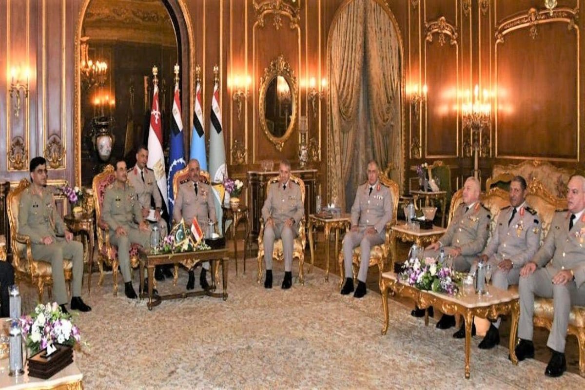 Field Marshal Receives Grand Welcome in Egypt and Presented Guard of Honor