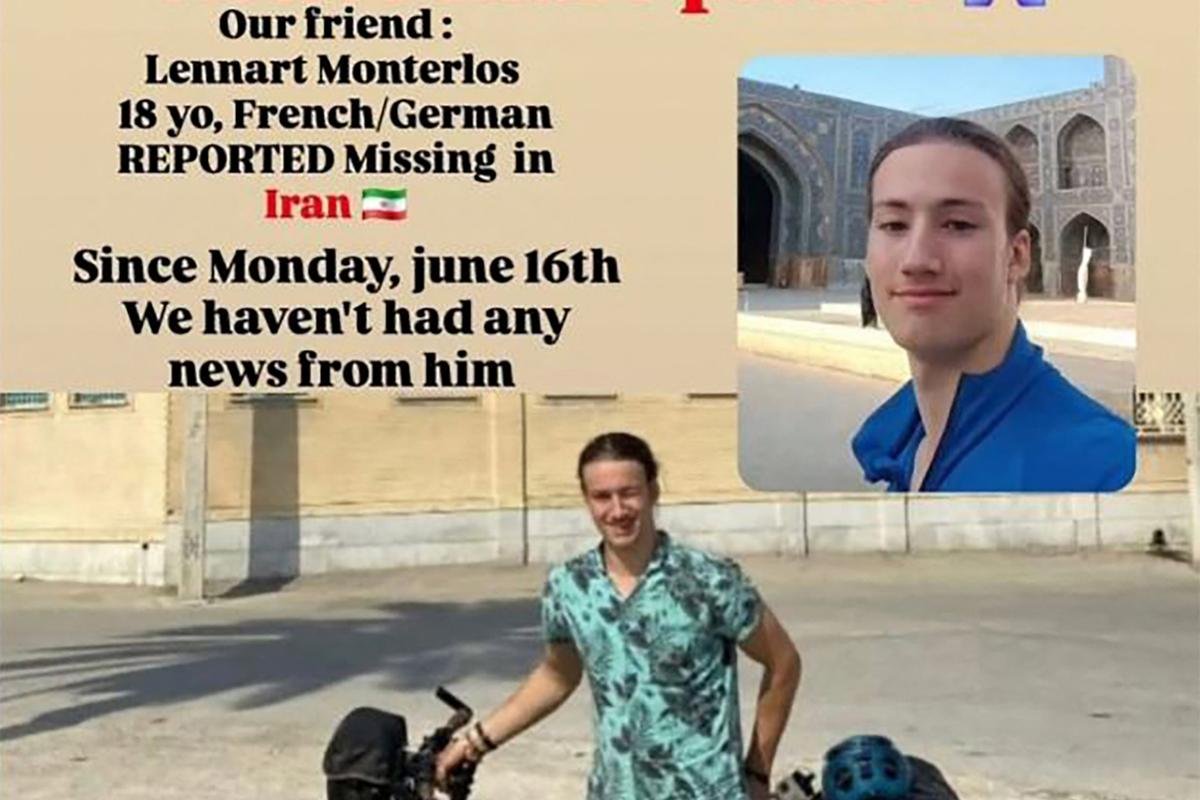 German teenager arrested in June by Iran for “espionage”, has been acquitted