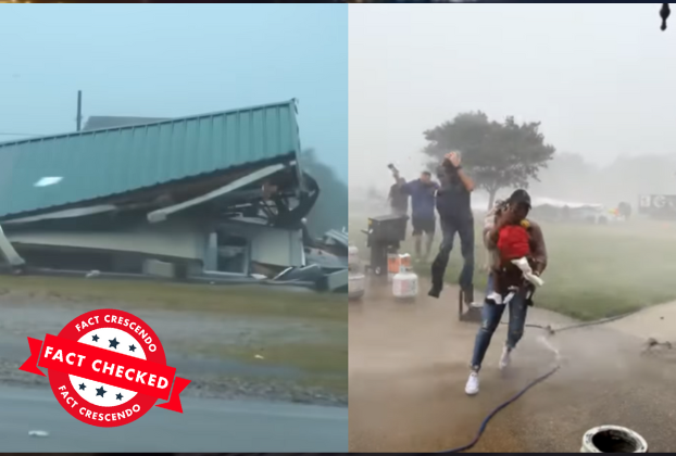 Is the video titled “Storm Melissa hit Jamaica” true?