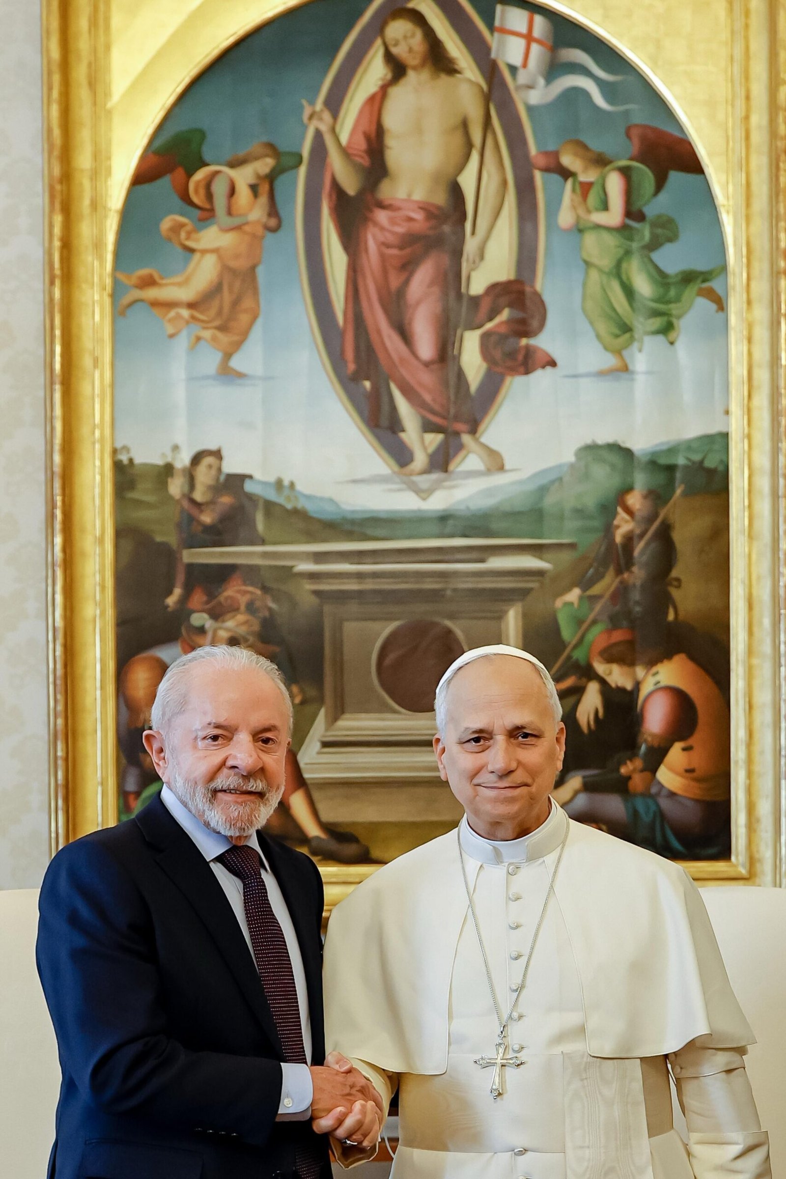 Lula meets Pope Leo XIV in the Vatican