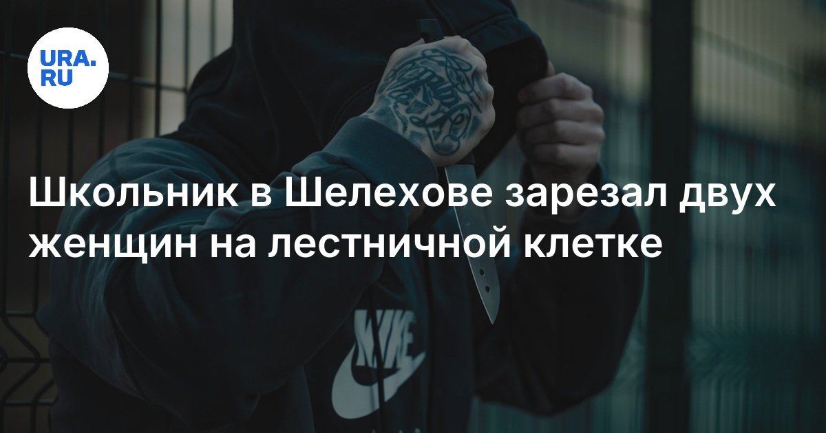 Teenager in Shelekhov stabs two women on the stairwell