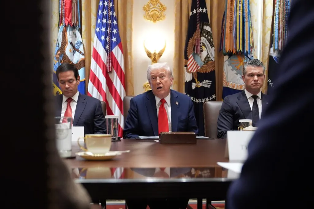 Trump Acknowledges Gaza Success During Cabinet Meeting