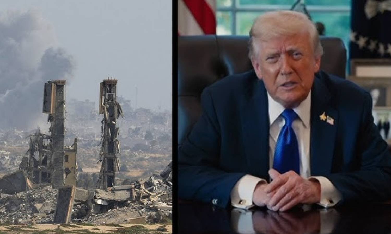Trump Warns Hamas of ‘Complete Obliteration’
