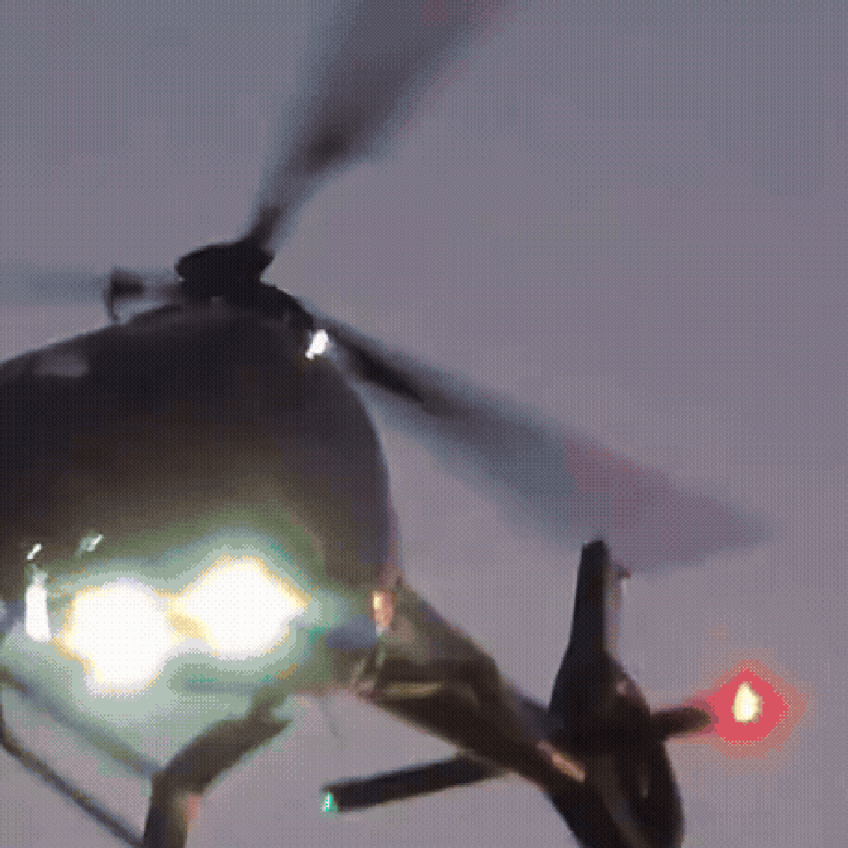 Video Shows Moment Helicopter Medical Crashes on Highway in the US; Three People in Critical Condition