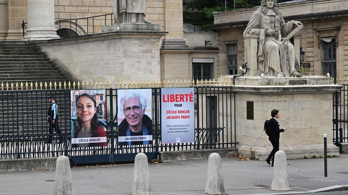 Who is Mahdieh Esfandiari, detained in France, that Iran wants to exchange for the two French hostages Cécile Kohler and Jacques Paris?