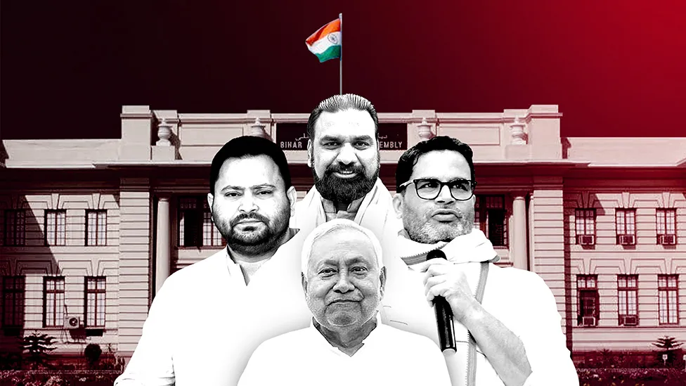 2025 Election Results for Political Parties in Bihar