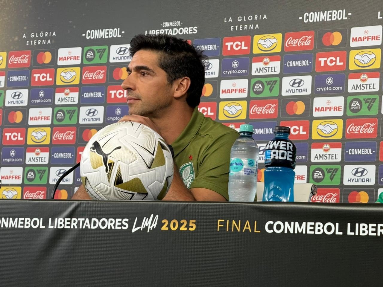 Abel hints at surprise in Palmeiras in Libertadores final