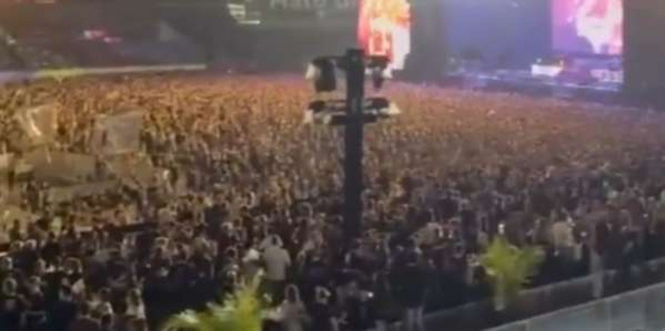 Audience at Guns N’ Roses concert protests against Lula during show (watch the video)