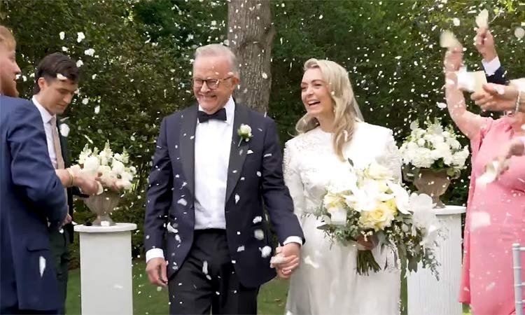 Australian PM Anthony Albanese Marries Girlfriend at 62