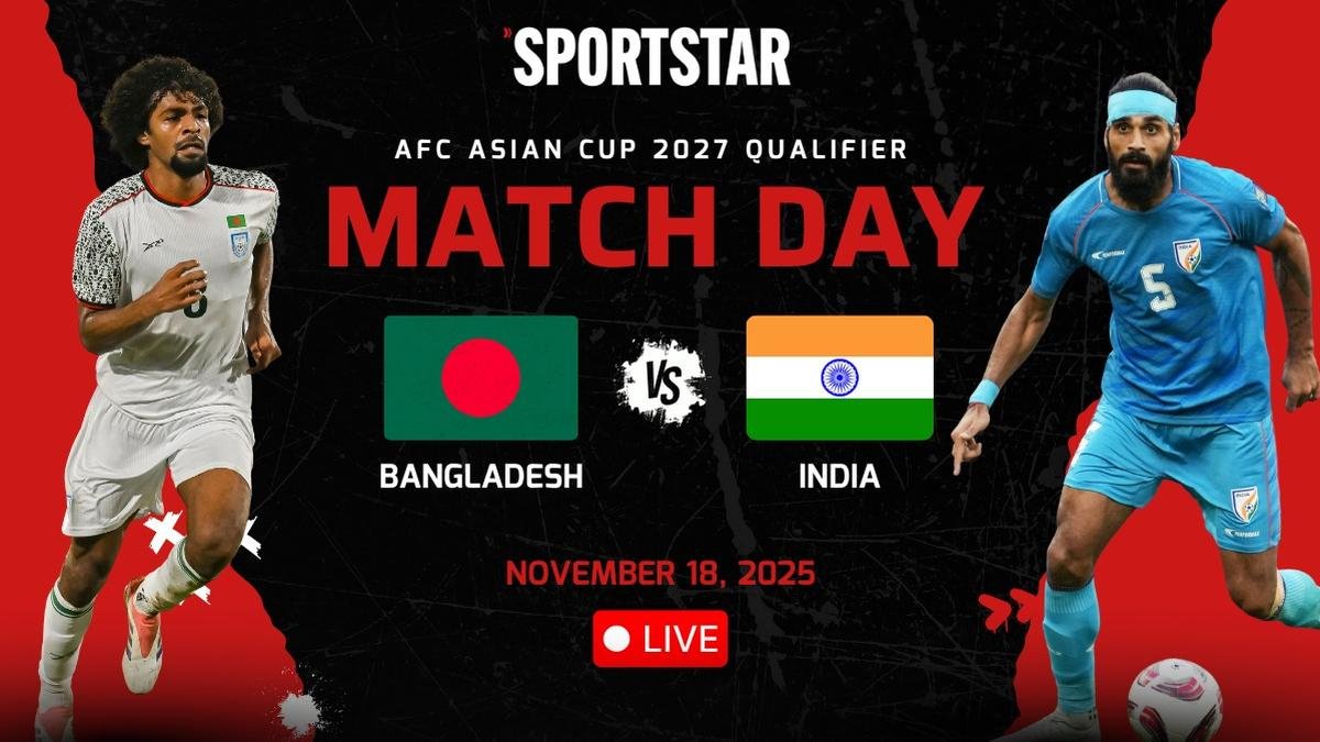 Bangladesh vs India LIVE Score, AFC Asian Cup 2027 Qualifier: BAN 1-0 IND; Morsalin Gives Bangladesh the Lead