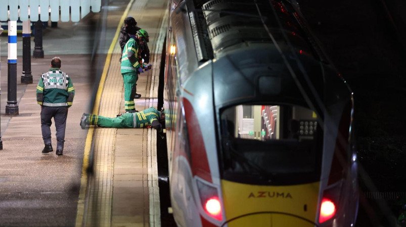Chaos on London-bound train: 10 injured – 2 arrested