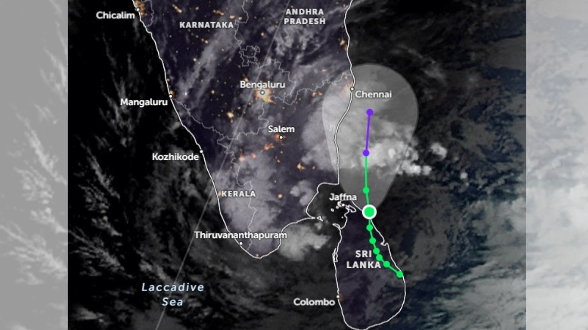 Cyclone Ditwah Live Tracker: Storm Approaching Puducherry and Chennai, IMD Reports
