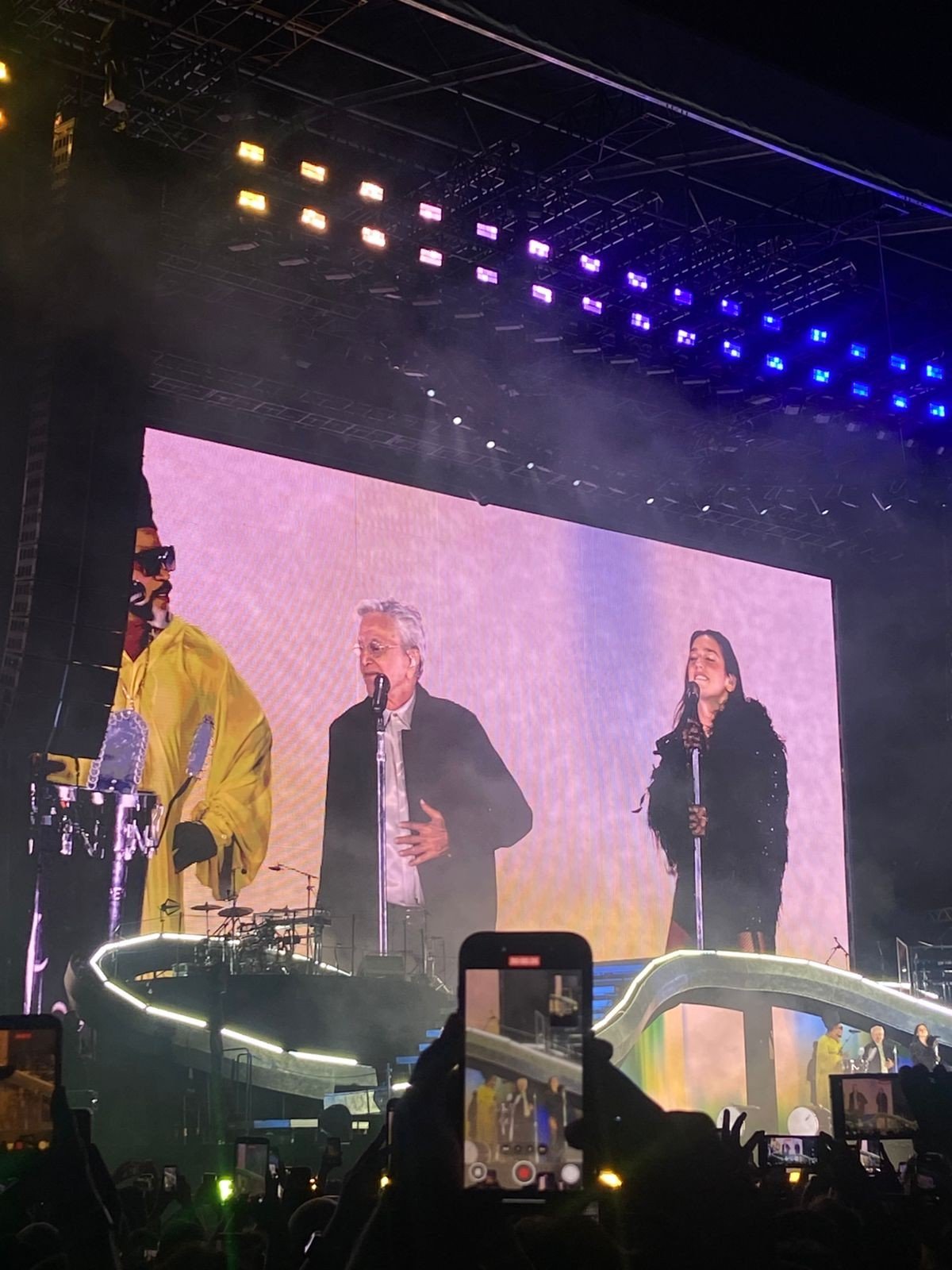 Dua Lipa showers Caetano Veloso and Carlinhos Brown with praise
