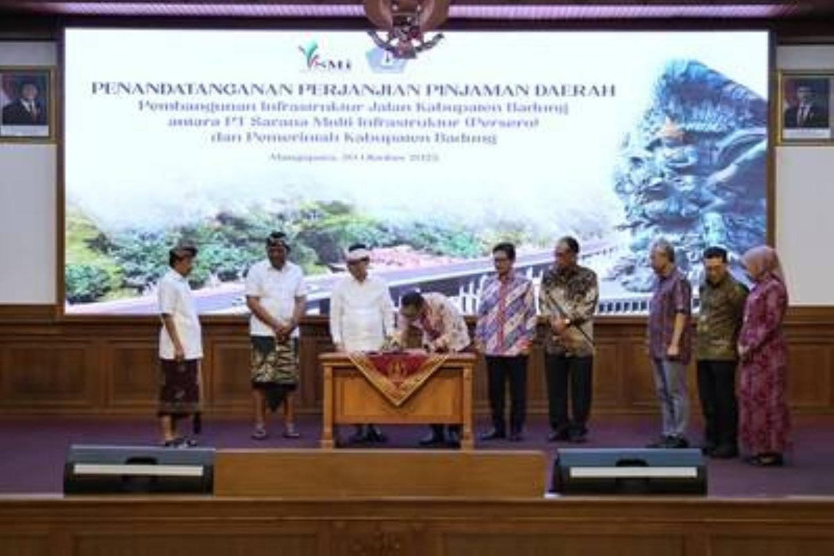 Enhancing Tourism Route Connectivity: PT SMI Finances Rp2.83 Trillion for Badung Regency Government