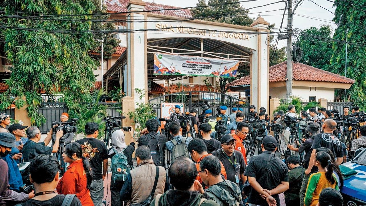 Explosion at School Mosque in Indonesia Injures 55, Officials Say