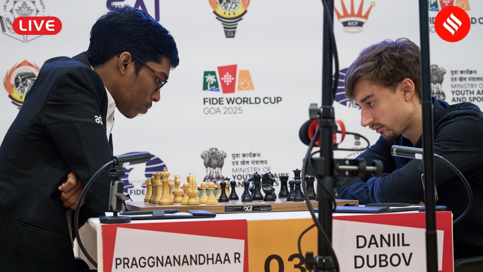FIDE Chess World Cup 2025 Highlights: Arjun Erigaisi, Praggnanandhaa & Harikrishna Remain in Competition