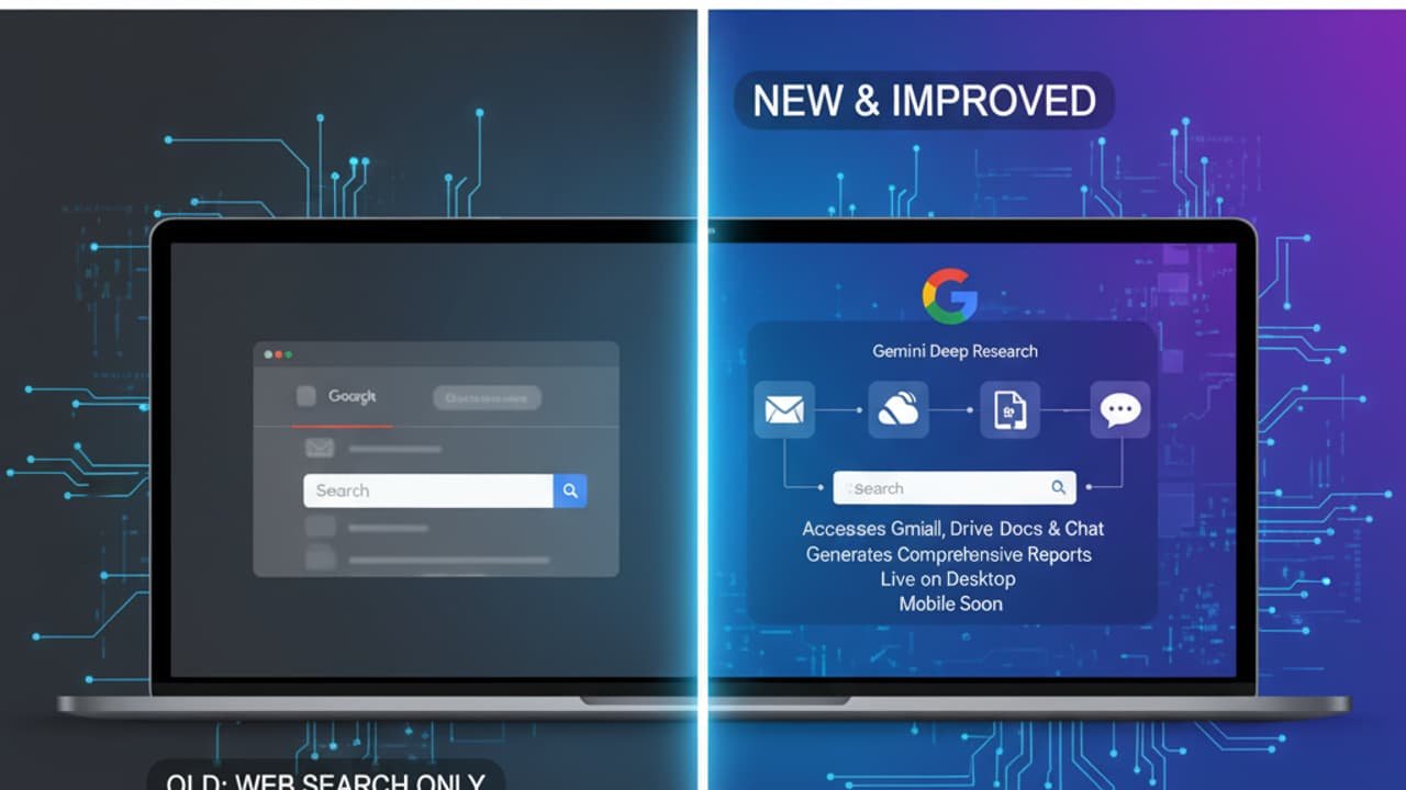 Google Gemini Update: AI Will Now Read Your Gmail, Drive Files! No More Searching for Emails!