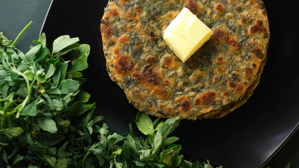 How to Make Thepla with Fresh Methi Leaves and Enjoy a Healthy Snack