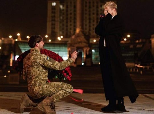 In a Good Sense: Ukrainian Singer ‘Engaged’ to Soldier of Ukrainian Armed Forces